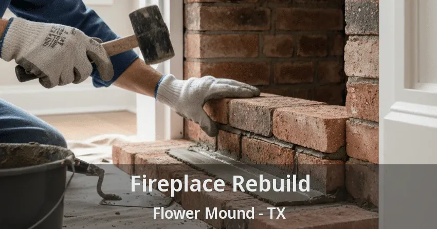Fireplace Rebuild Flower Mound - TX
