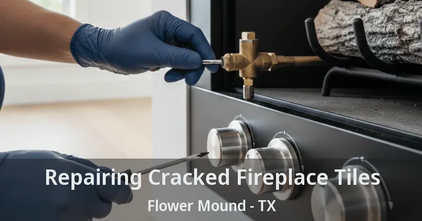 Repairing Cracked Fireplace Tiles Flower Mound - TX
