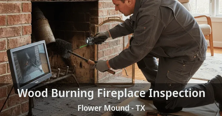 Wood Burning Fireplace Inspection Flower Mound - TX